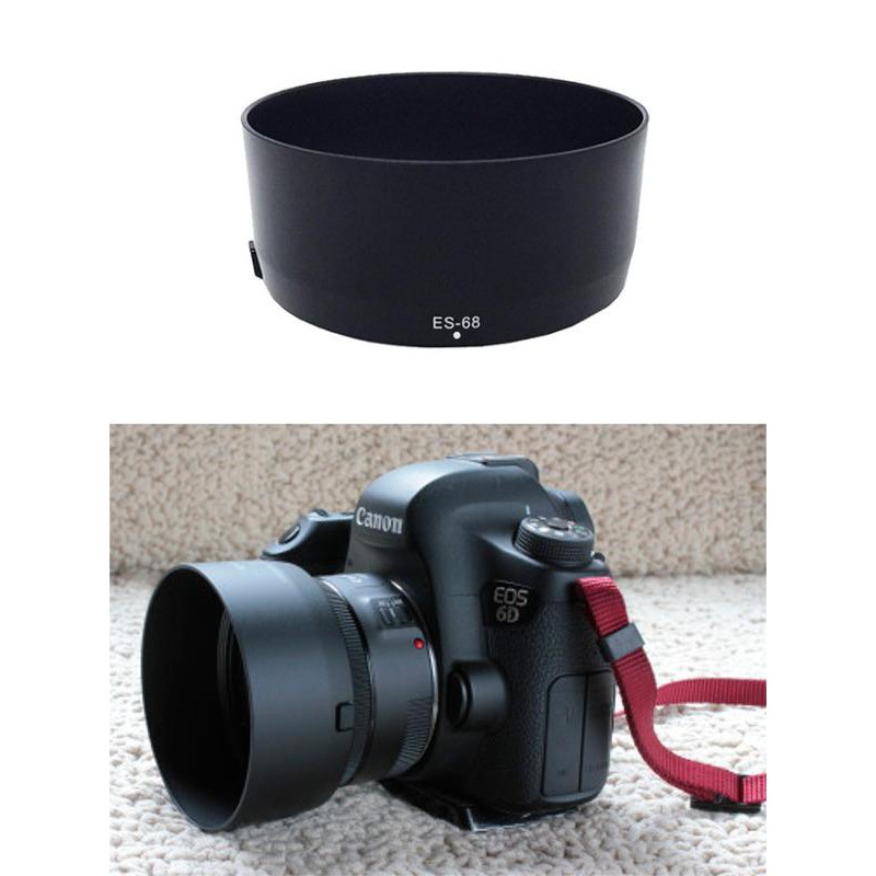 ภาพหน้าปกสินค้าCanon Lens Hood เทียบเท่า ES-68 for EF 50 f1.8 STM จากร้าน sskauto บน Shopee