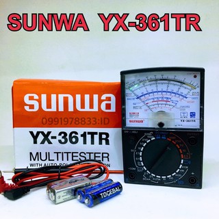 Sunwa YX- 361TR มิเตอร์วัดไฟ มัลติมิเตอร์เข็ม มัลติมิเตอร์แบบ อนาล็อค multimeter  YX-361TR