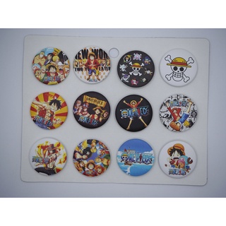 เข็มกลัด 3.2cm/4.4cm One Piece วันพีซ การ์ตูน อนิเมะ Cartoon Anime