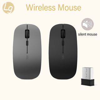 สินค้า LG SM500 Silent Wireless Mouse Rechargeable (ปรับDPIได้)DPI 1000-1600 (เมาส์ไร้สาย เสียงเงียบ)