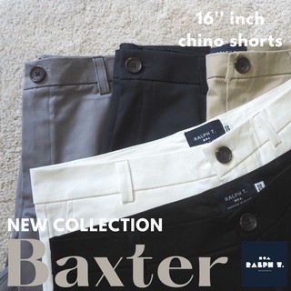 ภาพขนาดย่อของภาพหน้าปกสินค้ากางเกงขาสั้นผู้ชาย 16 นิ้ว FINE CHINO BAXTER 16 RALPH T กางเกงขาสั้นชาย สีขาว ชิโน่ จากร้าน ralpht.official บน Shopee ภาพที่ 6