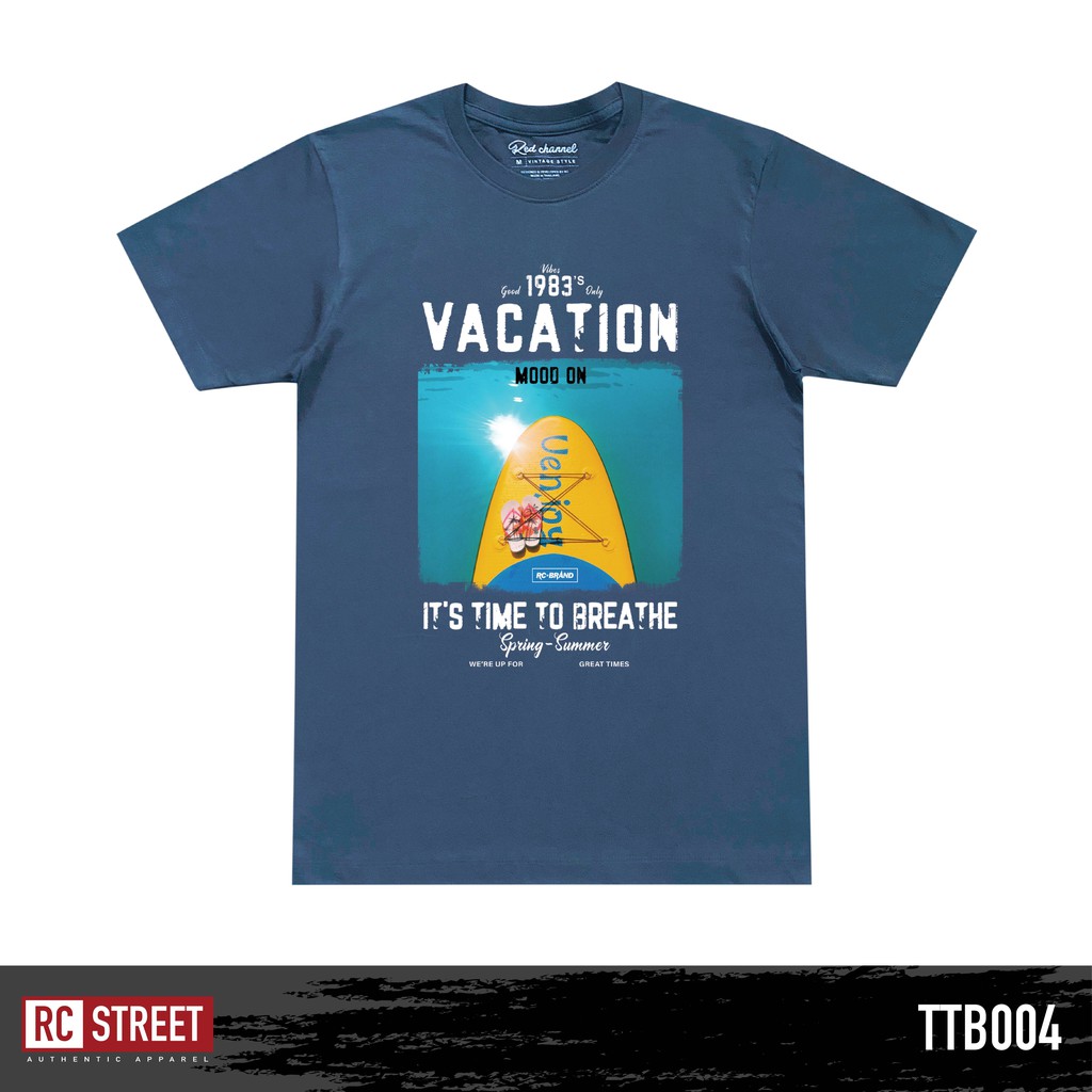 red-channel-เสื้อยืด-time-to-breathe-ttb-cotton-100