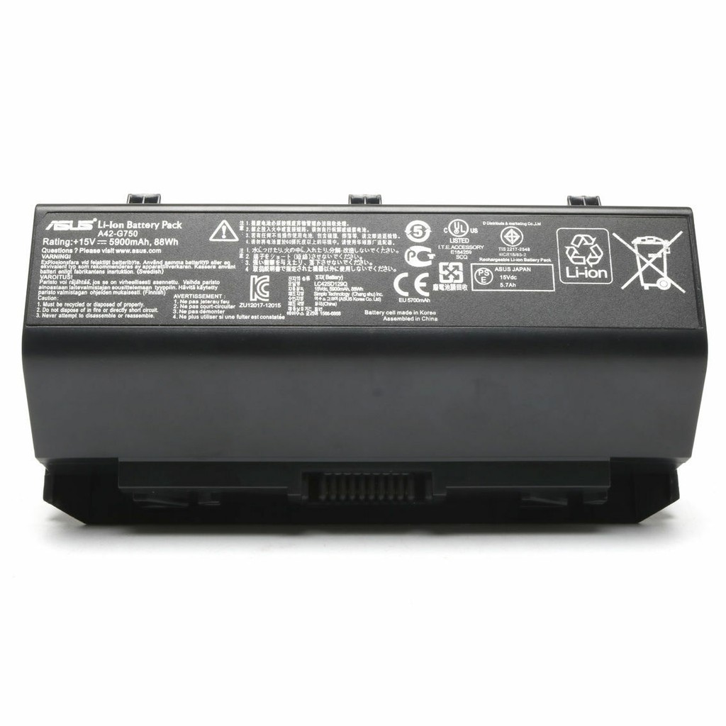 แบตโน๊ตบุ๊ค BAT ASUS ASG G750 รับประกัน 1ปี | Shopee Thailand