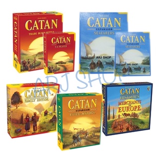 สินค้า Catan Board game - Expansion / Seaferer / Cities & Knights / Family / Merchants of Europe - บอร์ดเกม คาทาน