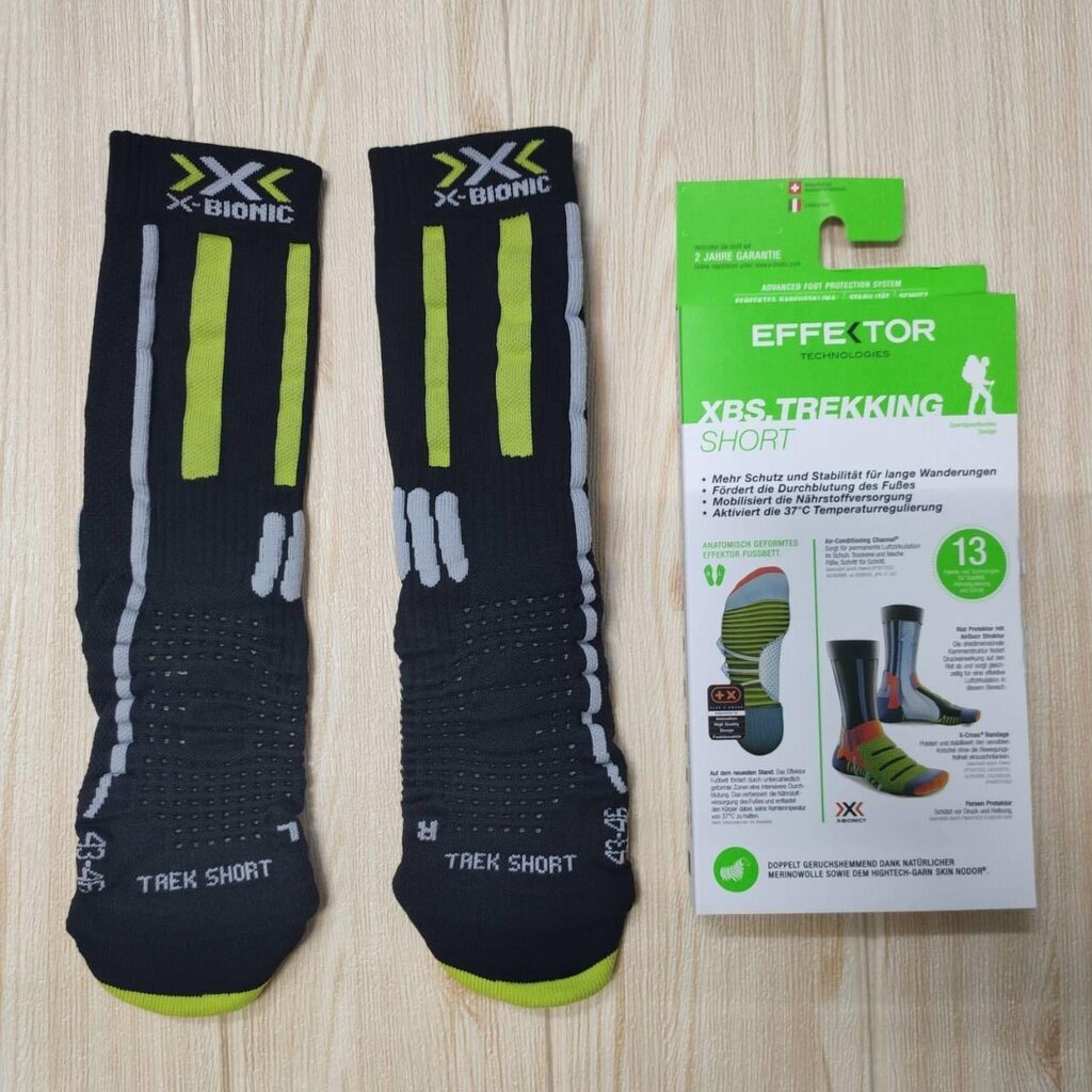 ภาพหน้าปกสินค้าถุงเท้าเดินป่า Merino Wool X-Bionic Effektor Trekking Socks พร้อมส่ง ลดการเสียดสีของนิ้ว ระบายอากาศได้ดี จากร้าน alaskacowww บน Shopee