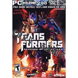 transformers revenge of the fallen แผ่นเกมส์ เกมส์คอมพิวเตอร์  PC โน๊ตบุ๊ค