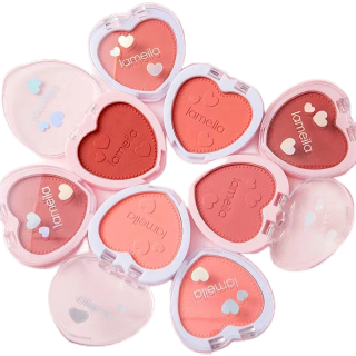 โปรโมชั่น : ️LAMEILA️ BLUSHER 🤍🩶🩶NO.5107บลัชออน บลัชออนโทนส้ม บรัชออนทาแก้ม ชมพูพีช ส้มพีช เนื้อดี สีสวย ติดทน
