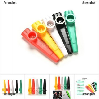 ท่ามกลางฮอต☆ Kazoo เครื่องดนตรีคลาสสิก พลาสติก สําหรับทุกเพศทุกวัย 1 ชิ้น