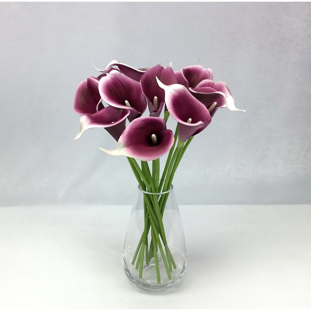 ดอกคาล่าลิลลี่-6ดอก-150-บาท-คาล่าลิลลี่ปลอม-ยาว-36cm-ดอกไม้ประดิษฐ์เกรดพรีเมี่ยม