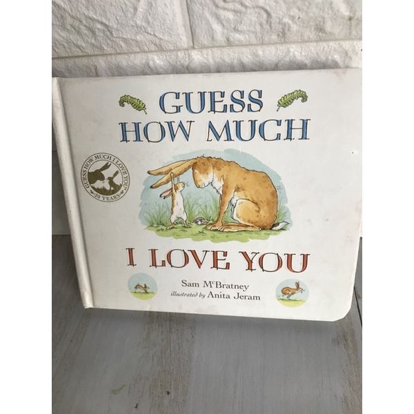 GUESS HOW MUCH I LOVE YOU (board book ) Shopee Thailand