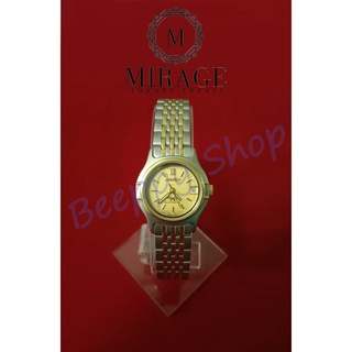 นาฬิกาข้อมือ Mirage รุ่น 11045L โค๊ต 98208 นาฬิกาผู้หญิง ของแท้