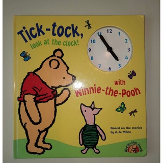 หนังสือ​เด็ก​ภาษาอังกฤษ​นาฬิกา Tick tock Pooh