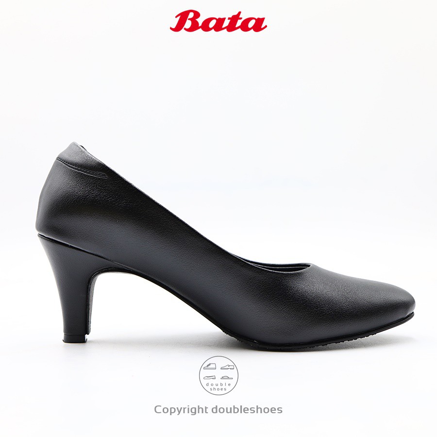 ภาพสินค้าBata รองเท้าคัทชูนักศึกษา คัทชูทางการ หัวแหลม ส้น 2.5 นิ้ว รุ่น 751-6873 ไซส์ 36-41 (3-8) จากร้าน doubleshoes บน Shopee ภาพที่ 7