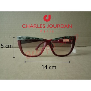 แว่นตา Charles Jourdan รุ่น 8757-9 J135 แว่นตากันแดด แว่นตาวินเทจ แฟนชั่น แว่นตาผู้หญิง แว่นตาวัยรุ่น ของแท้