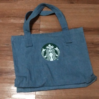 กระเป๋า Starbucks ผ้ายีนส์