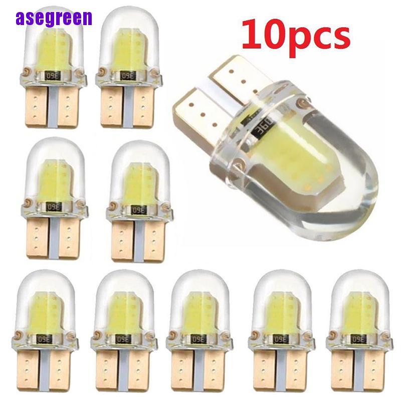 asegreen-t-10-194-w-5-w-cob-ไฟ-led-ซิลิโคนสําหรับติดประตูรถยนต์