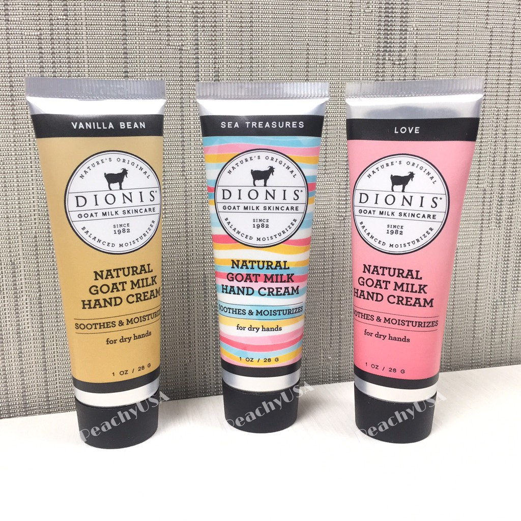 Dionis ครีมทามือนมแพะ ขนาดพกพา 1 oz (28 g) ครีมเนื้อดีมากกก พร้อมส่งจ้า ...