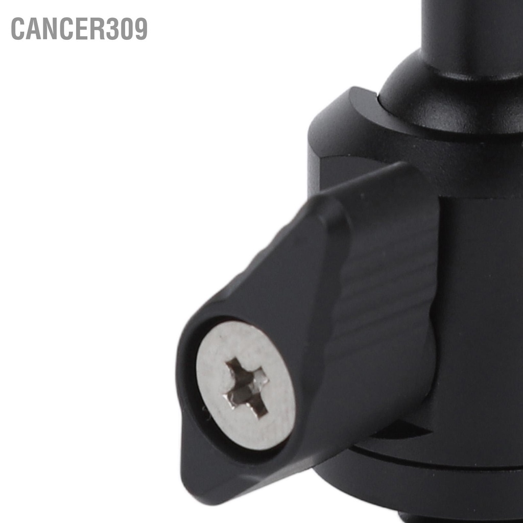 cancer309-1-4in-ball-head-mount-360-degree-rotatable-3-8in-screw-mini-hot-shoe-adapter-for-camera-cellphone-tripod
