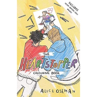 [หนังสือภาษาอังกฤษ] The Heartstopper Colouring Book Alice Oseman หยุดหัวใจไว้ที่นาย สมุดระบายสี english coloring netflix