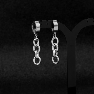 Unisex Stainless Drop Earrings Clip Fashion Jewelry