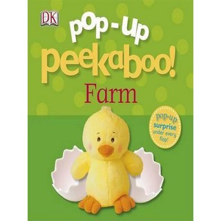 Asia Books หนังสือภาษาอังกฤษ POP-UP PEEKABOO!: FARM