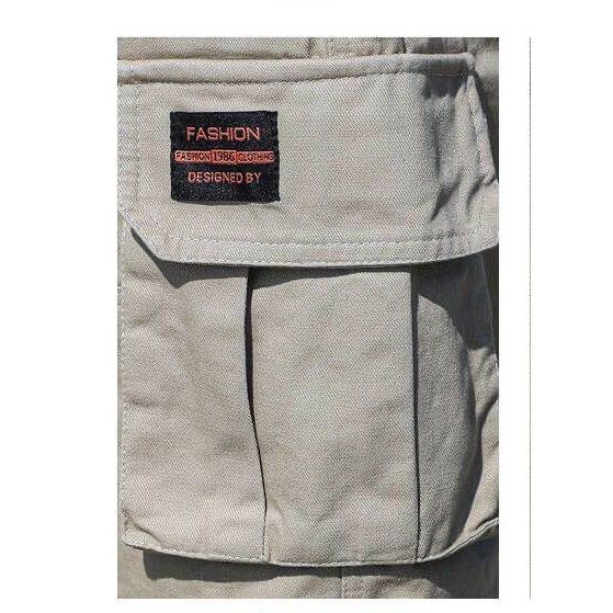 ภาพหน้าปกสินค้ากางเกงขาสั้น กระเป๋าหลายช่อง แฟชั่นสำหรับผู้ชาย ไซซ์ M-4XL จากร้าน fashion6188 บน Shopee