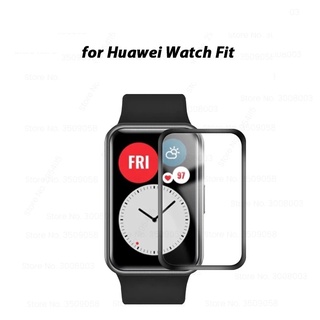 สินค้า ตัวป้องกันหน้าจอ PMMA แบบเต็มสำหรับ Huawei Watch Fit