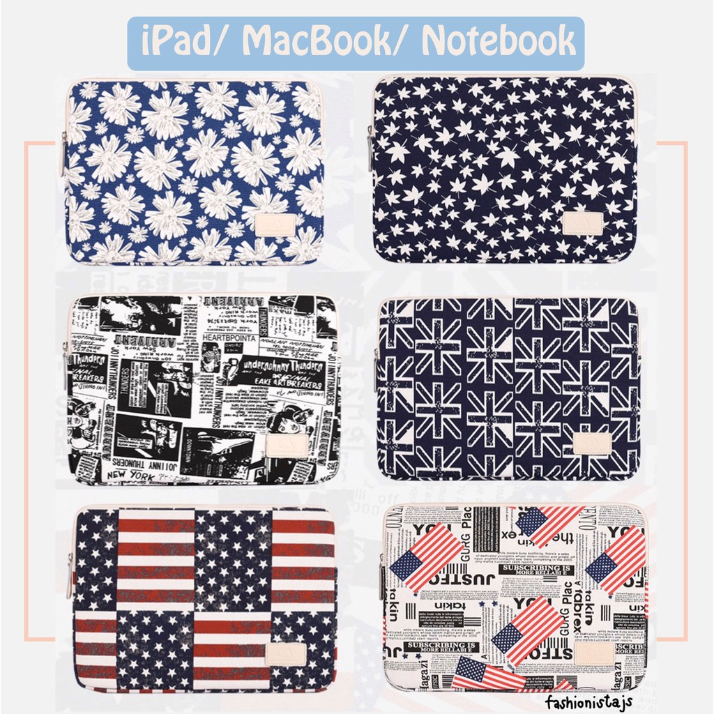 b-landd-กระเป๋าไอแพด-สำหรับ-ipad2019-air2019-macbook-notebook-ยี่ห้อca-มีทั้งหมด6ลาย-สวยมากๆค่า
