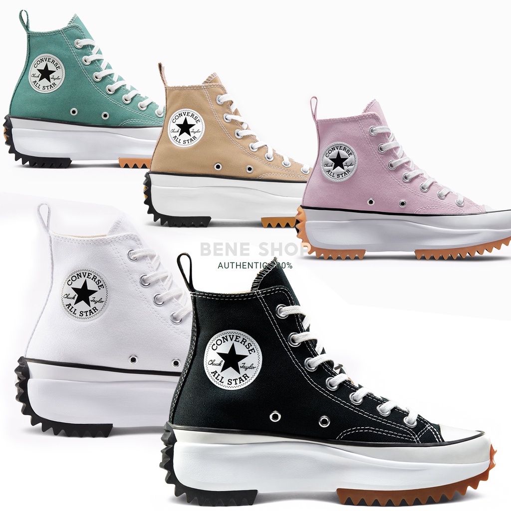 ภาพหน้าปกสินค้าพร้อมส่ง CONVERSE RUN STAR HIKE HI รองเท้าคอนเวิร์ส 100%