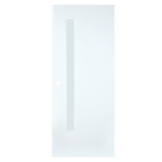 UPVC DOOR PARAZZO PUG01 80X200CM WHITE ประตู UPVC PARAZZO PUG01 80x200 ซม. สีขาว ประตูบานเปิด ประตูและวงกบ ประตูและหน้าต