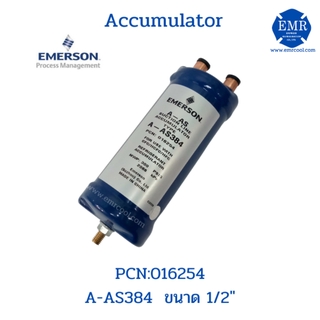 "EMERSON" (อีเมอร์สัน) Accumulator แอคคิวมูเลเตอร์ ขนาด 1/2" A-AS384