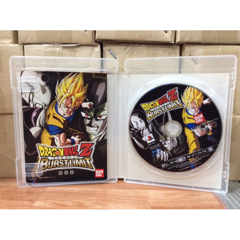 ภาพหน้าปกสินค้าแผ่นแท้  Dragon Ball Z: Burst Limit (Japan) (BLJS-10020) Dragonball จากร้าน athinutt บน Shopee