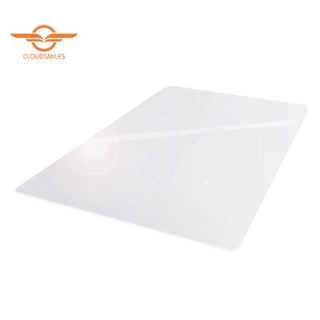 Chair Mat Pvc,Hard Floor Cushion Protection Pad Transparent Rolling Wheelchair Cushion Office Chair Cushion-80X80Cm(31X31 Inch)-1.5Mm