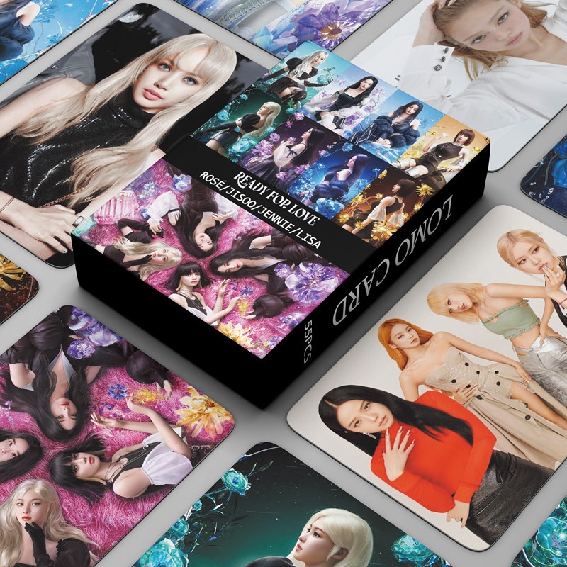 โปสการ์ด-อัลบั้มรูปภาพ-blackpink-lomo-55-ชิ้น-กล่อง-พร้อมส่ง