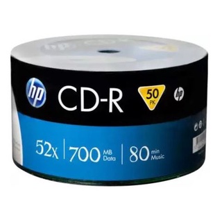 ภาพหน้าปกสินค้าHP CD-R (50/PACK) แผ่น CD-R +หน้าPrintable สำหรับบันทึกข้อมูล ที่เกี่ยวข้อง