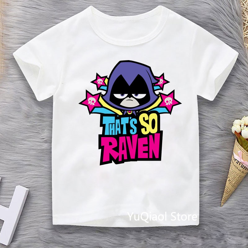 เสื้อยืดแขนสั้น-พิมพ์ลายการ์ตูน-my-day-kawaii-titans-go-แฟชั่นฤดูร้อน-สีขาว-สําหรับเด็กผู้ชาย