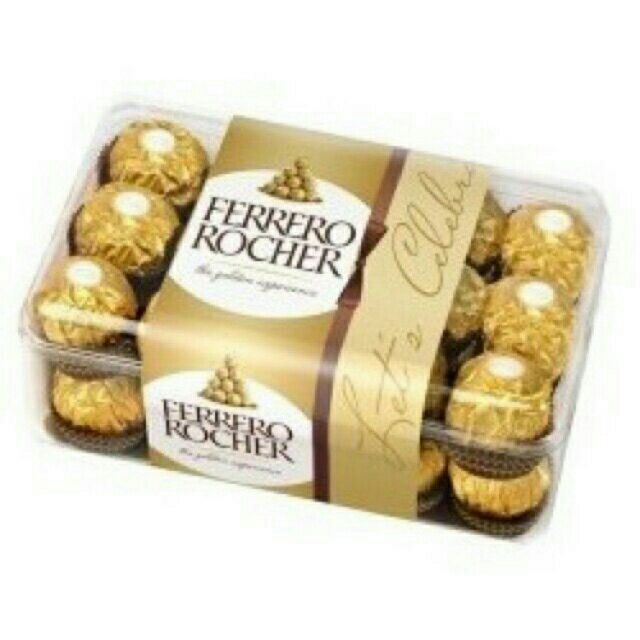 Ferrero Rocher เฟอร์เร่โร่ รอชเชอร์ ช็อค โกแลต 30 ลูก ของแท้นำเข้า