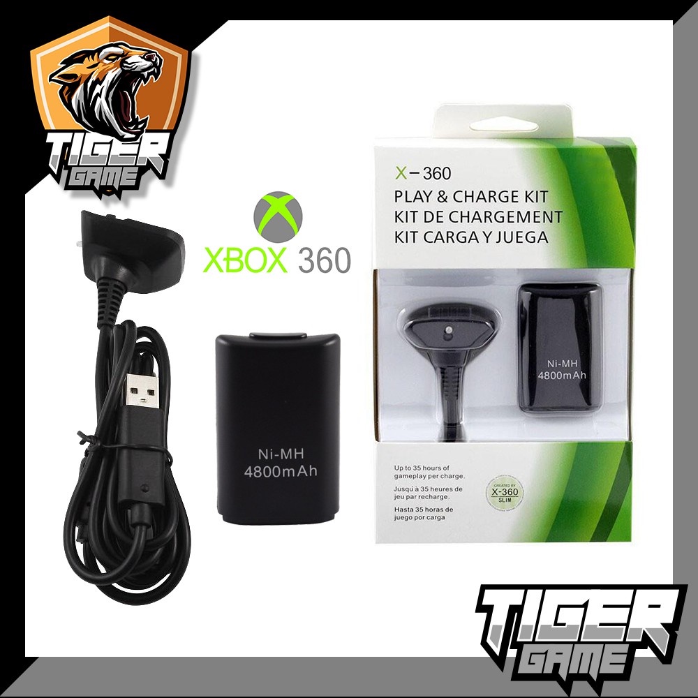 ราคาและรีวิวถ่านชาร์จจอย Xbox 360 พร้อมสายชาร์จจอย (ถ่านชาร์จ Xbox 360)(สายจอย Xbox 360)(สายชาร์จจอย Xbox 360)