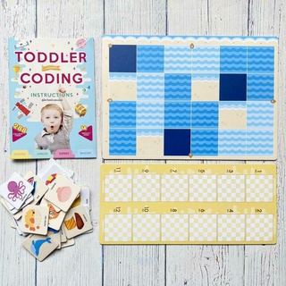 Toddler Coding เกมโค้ดดิ้ง เด็กเล็ก 3-5 ขวบ (กล่องฟ้า) 2WINBOOKTOYS