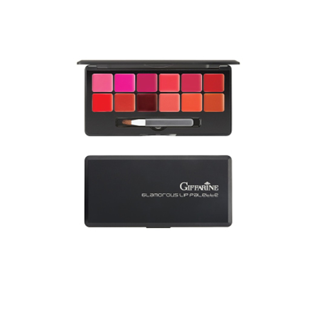 ลิป-12-เฉดสีสุดหรู-giffarine-glamorous-lip-palette-บรรจุรวมไว้ในตลับดีไซน์สวย