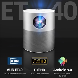ราคาAUN ET40 โปรเจคเตอร์ mini โฮมโปรเจคเตอร์ โปรแจ็คเตอร์ เครื่องฉาย projector 4k wifi android เครื่องฉายหนัง โปรเจคเตอร์