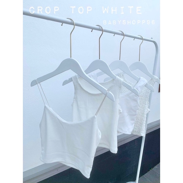 เสื้อกล้าม-crop-top-ผ้าอัดยับ-ที่กำลังมาแรงที่สุดในตอนนี้-สีน้อนเป็นสีพาสเทลน่ารักมากๆค่ะ-เป็นเสื้อฟรีไซส์อกได้ถึง-40