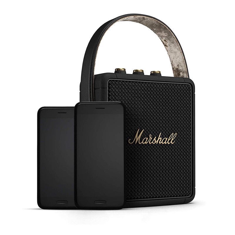 ภาพสินค้ามาร์แชลลำโพงสะดวกMarshall Stockwell II Portable Bluetooth Speaker Speaker The Speaker Black IPX4Wate 100% จากร้าน bkk_official_store บน Shopee ภาพที่ 1