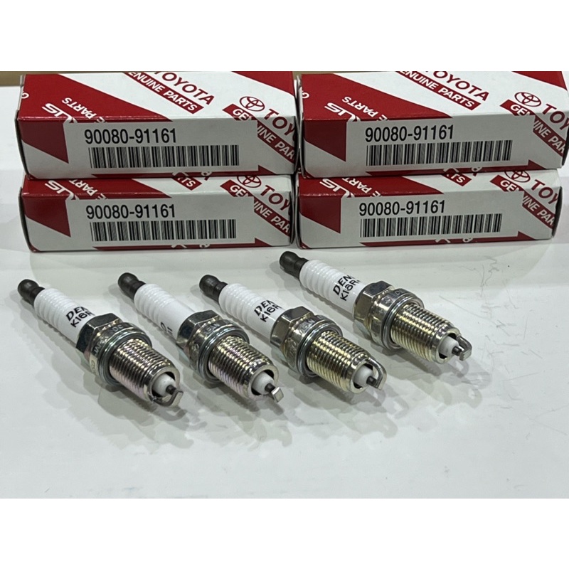 หัวเทียน-ได้4หัว-แท้เบิกtoyota-k16ru11-รุ่นae100-112-4a-5a-7a-altis-3zz-vios-yarisปี2002-2013-avanza