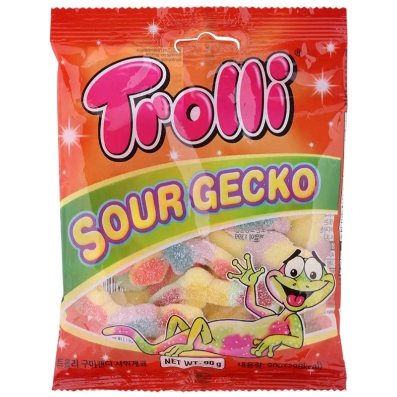 trolli-sour-gecko-เยลลี่ตุ๊กแก-ขนาด-90-กรัม