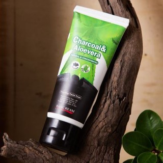 Bancream Charcoal Aloevera Foam 60 g. โฟมถ่านบ้านครีม