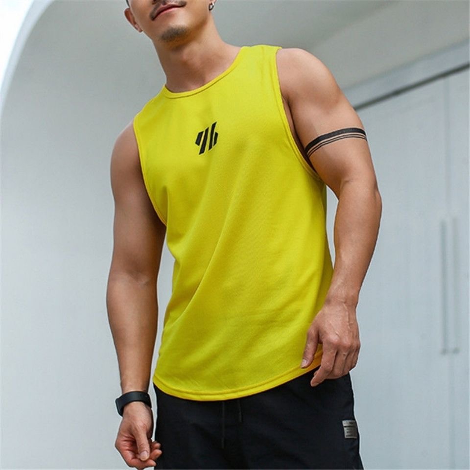 เสื้อกล้ามผู้ชาย-quick-drying-sleeveless-singlet-men-sports-fitness-tank-top-size-m-4xl