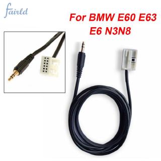 อะแดปเตอร์เชื่อมต่อวิทยุรถยนต์ aux cable abs สําหรับ bmw e60 e 63 e6 n 3n 8
