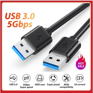 สาย USB 3.0 cable Super Speed USB 3.0 A Male to Male USB Extension Cable for Radiator Hard Disk USB 3.0 Data Cable Exten
