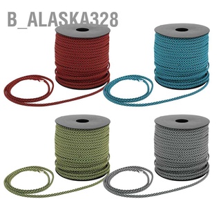 B_Alaska328 เชือกพาราคอร์ด 7 แกน หนา 4 มม. ยาว 50 เมตร สําหรับเต็นท์ ตั้งแคมป์กลางแจ้ง